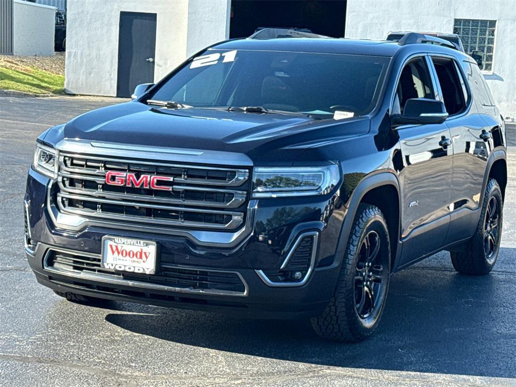 used 2021 GMC Acadia car, priced at $25,000