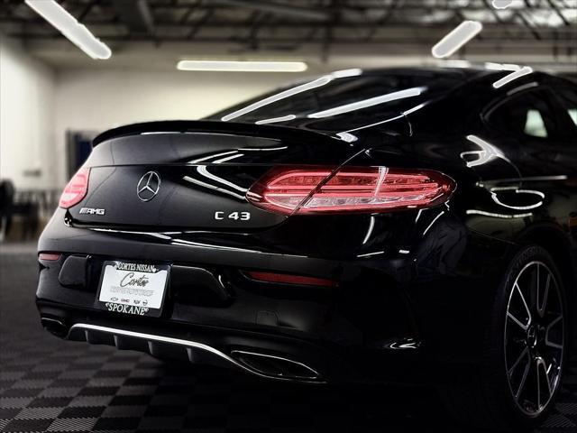 used 2017 Mercedes-Benz AMG C 43 car, priced at $29,497
