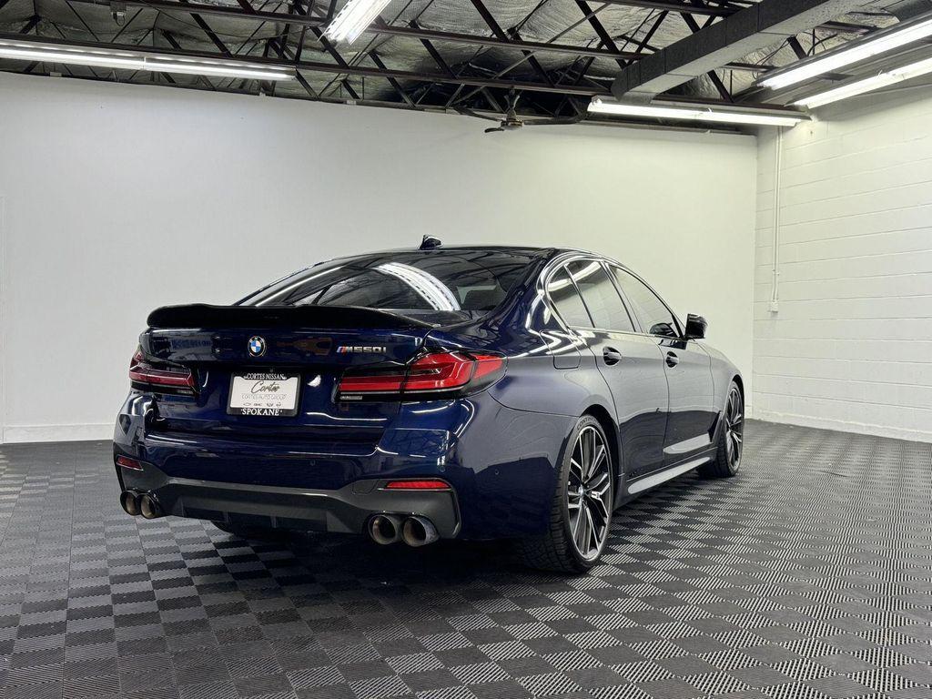 used 2021 BMW M550 car, priced at $45,297