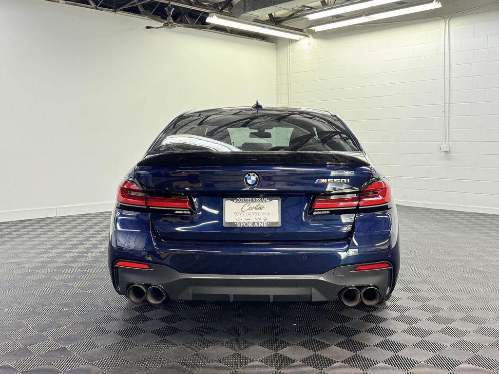 used 2021 BMW M550 car, priced at $45,297