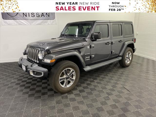 used 2020 Jeep Wrangler Unlimited car, priced at $34,499