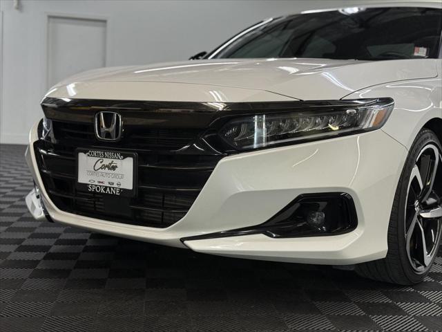 used 2022 Honda Accord car, priced at $28,497