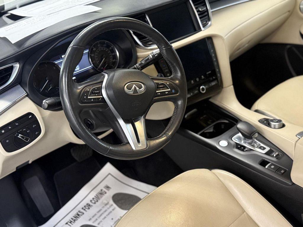 used 2021 INFINITI QX50 car, priced at $30,897