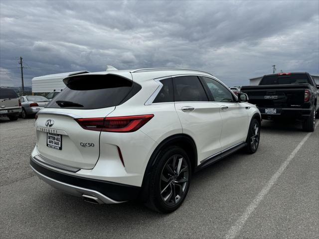 used 2021 INFINITI QX50 car, priced at $28,997