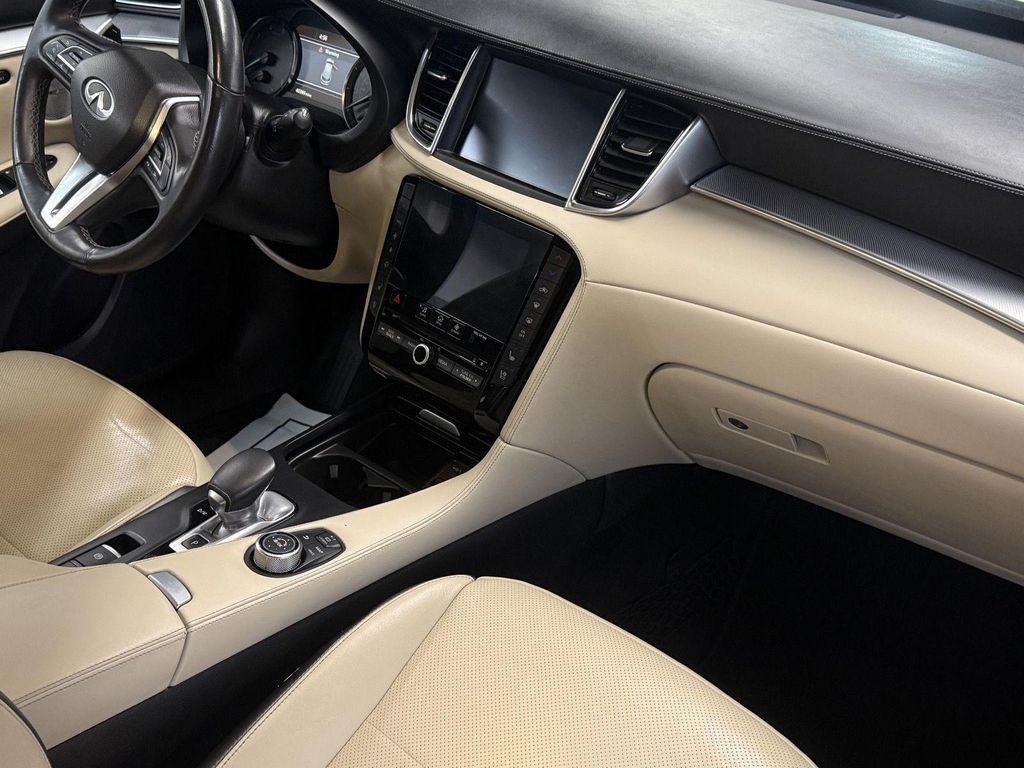 used 2021 INFINITI QX50 car, priced at $30,897