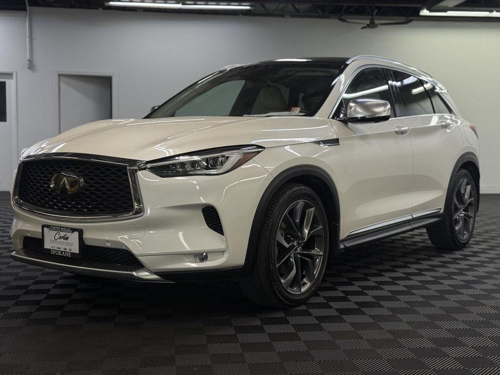 used 2021 INFINITI QX50 car, priced at $30,897