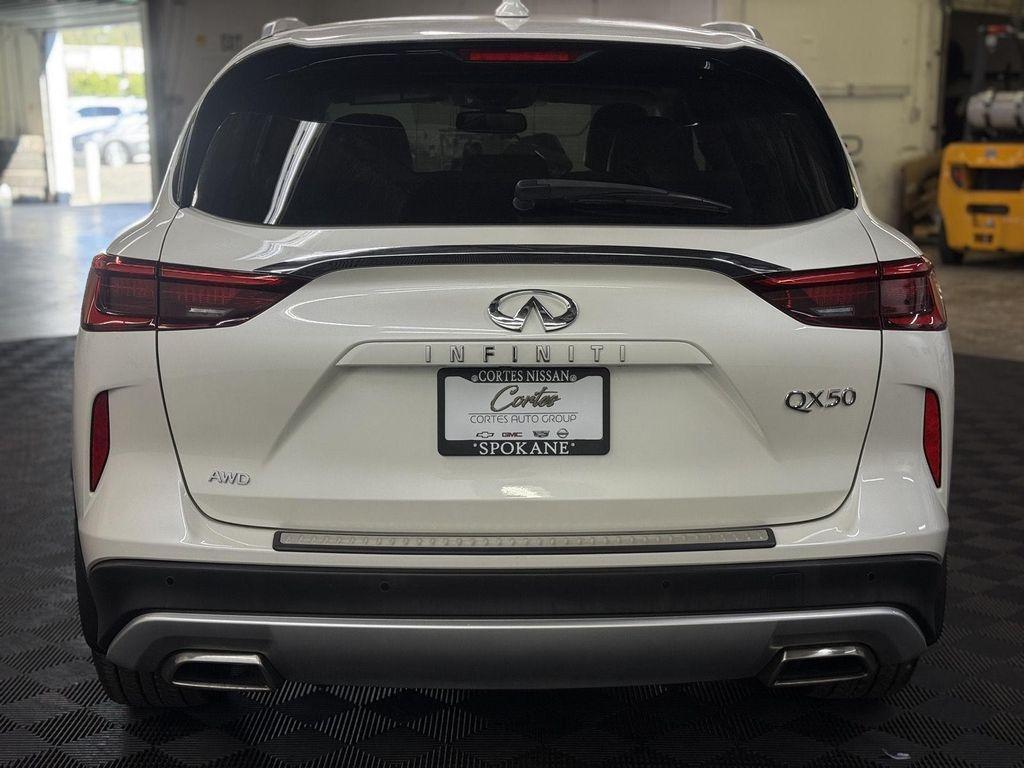 used 2021 INFINITI QX50 car, priced at $30,897