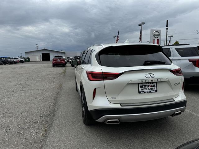 used 2021 INFINITI QX50 car, priced at $28,997