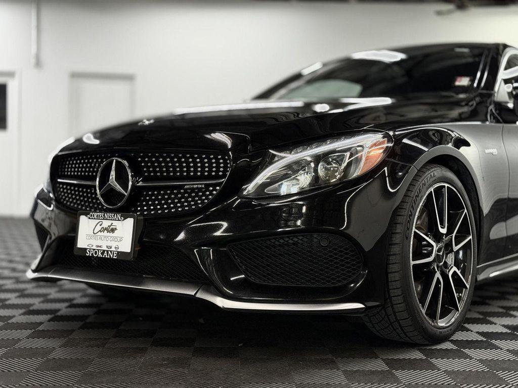 used 2017 Mercedes-Benz AMG C 43 car, priced at $28,997
