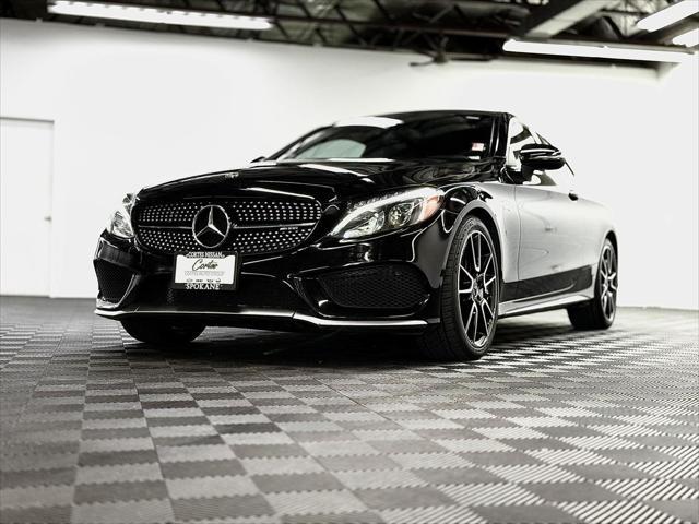 used 2017 Mercedes-Benz AMG C 43 car, priced at $28,997