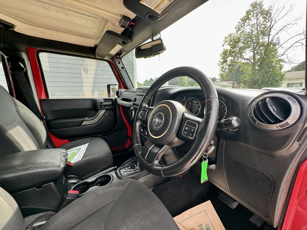 used 2016 Jeep Wrangler Unlimited car, priced at $18,493