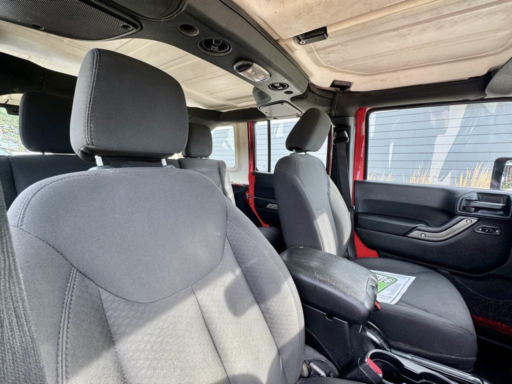 used 2016 Jeep Wrangler Unlimited car, priced at $18,493