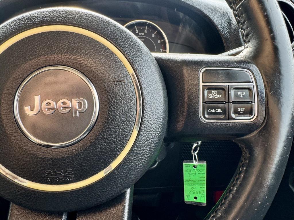 used 2016 Jeep Wrangler Unlimited car, priced at $18,493