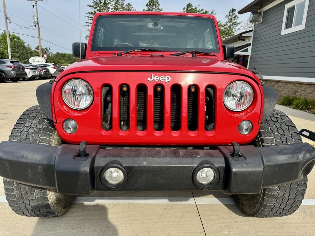 used 2016 Jeep Wrangler Unlimited car, priced at $18,493