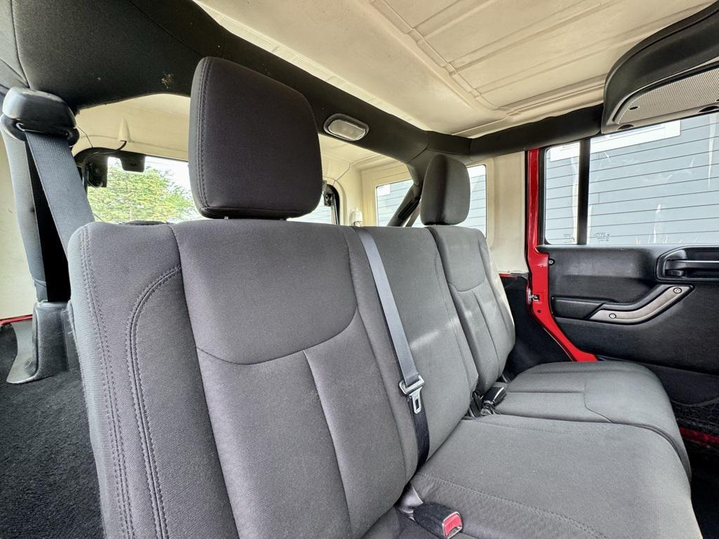 used 2016 Jeep Wrangler Unlimited car, priced at $18,493