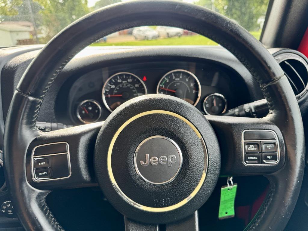 used 2016 Jeep Wrangler Unlimited car, priced at $18,493