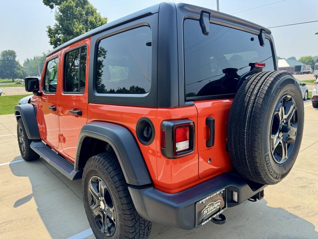 used 2018 Jeep Wrangler Unlimited car, priced at $21,878
