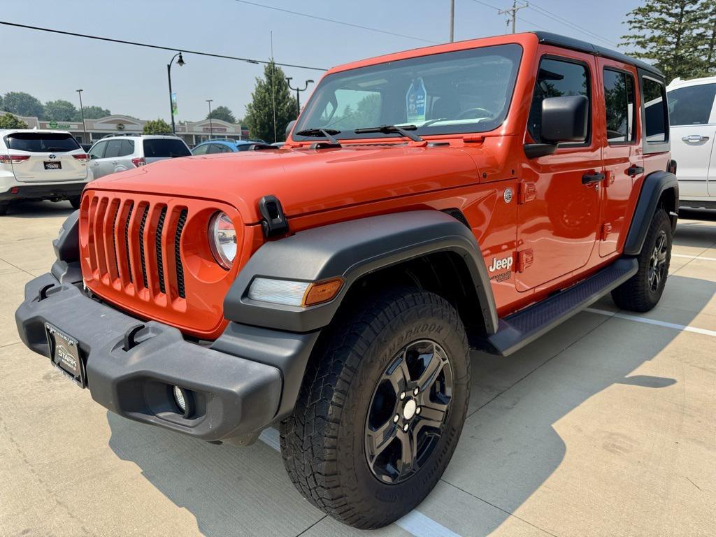 used 2018 Jeep Wrangler Unlimited car, priced at $21,878