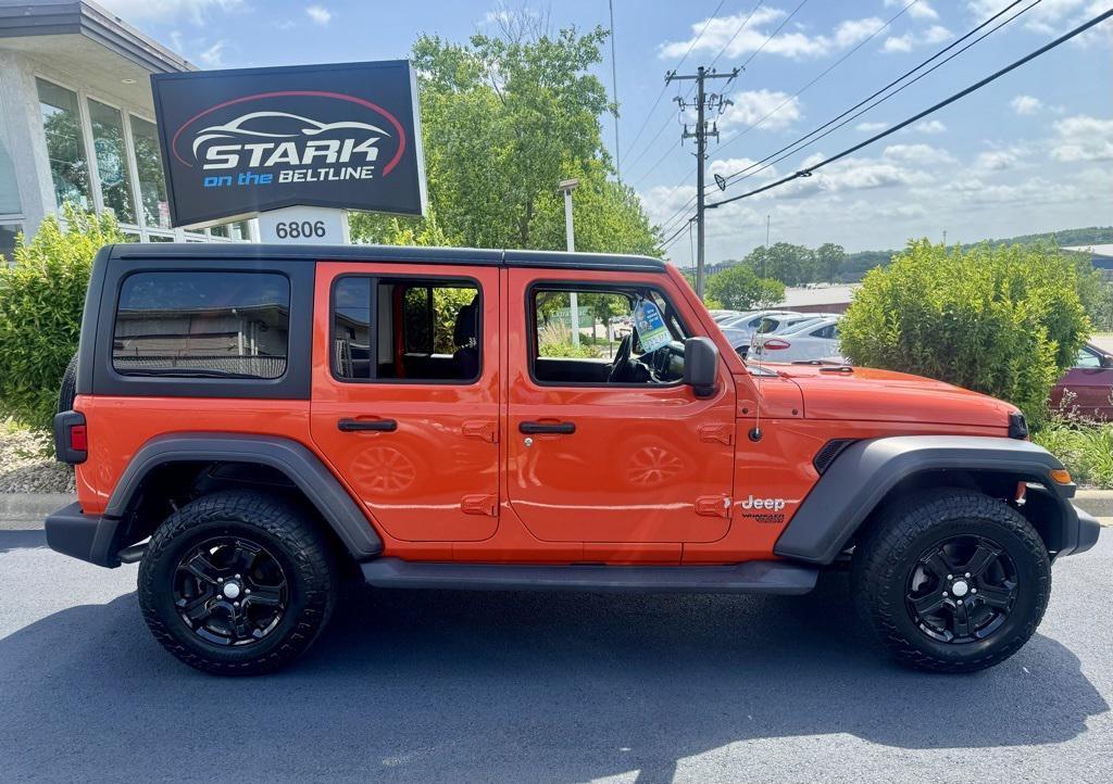 used 2018 Jeep Wrangler Unlimited car, priced at $22,518