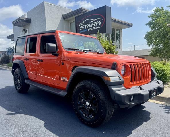 used 2018 Jeep Wrangler Unlimited car, priced at $22,979