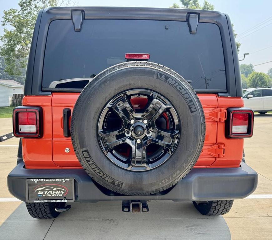 used 2018 Jeep Wrangler Unlimited car, priced at $21,878