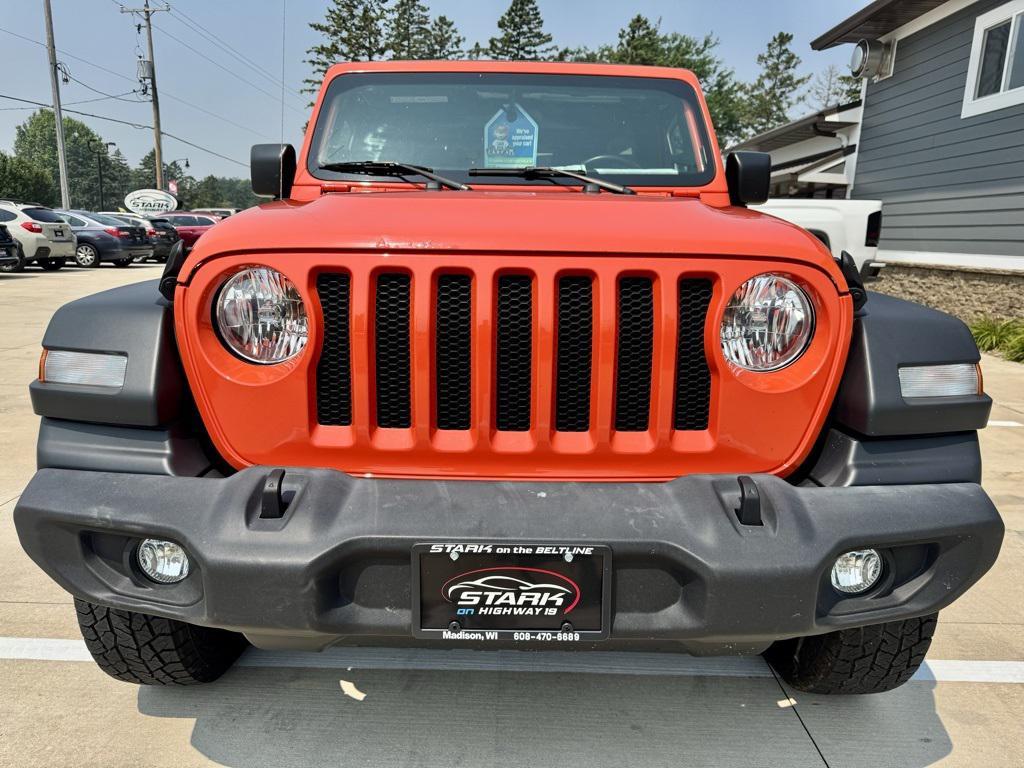 used 2018 Jeep Wrangler Unlimited car, priced at $21,878