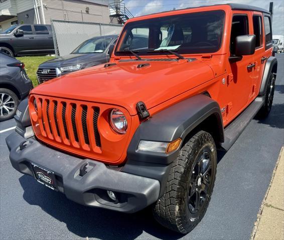 used 2018 Jeep Wrangler Unlimited car, priced at $22,979