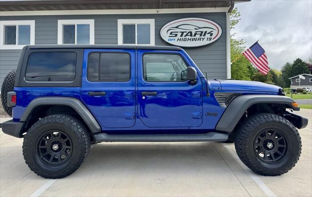 used 2018 Jeep Wrangler Unlimited car, priced at $20,991