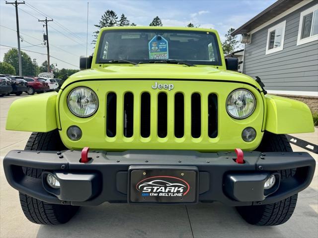 used 2016 Jeep Wrangler Unlimited car, priced at $24,978
