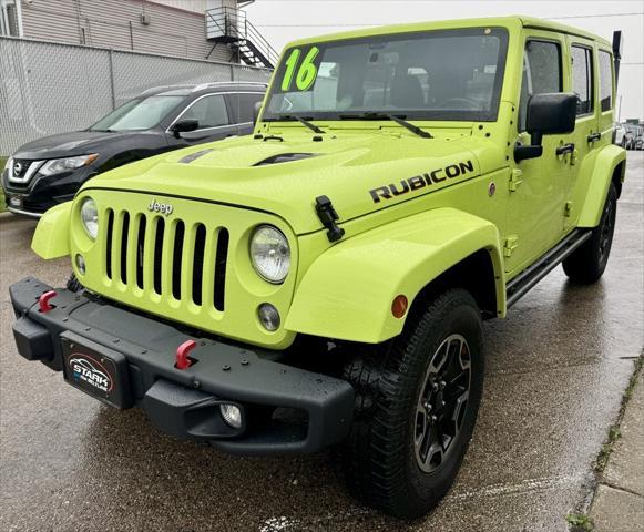 used 2016 Jeep Wrangler Unlimited car, priced at $24,978