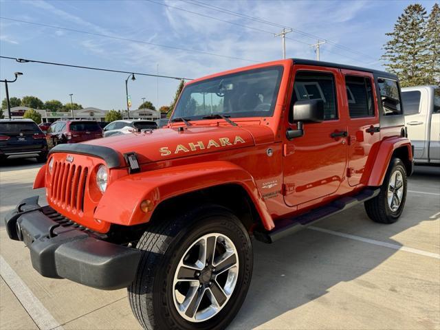 used 2015 Jeep Wrangler Unlimited car, priced at $19,754