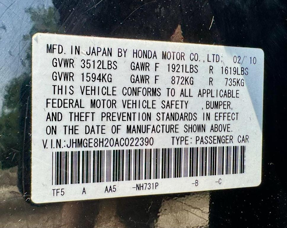 used 2010 Honda Fit car, priced at $9,806