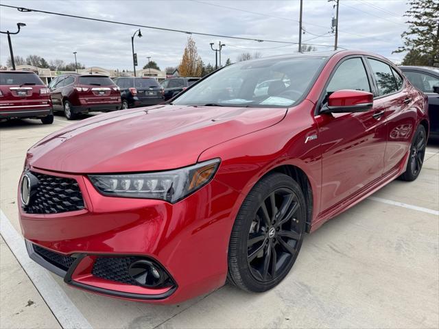 used 2020 Acura TLX car, priced at $26,396