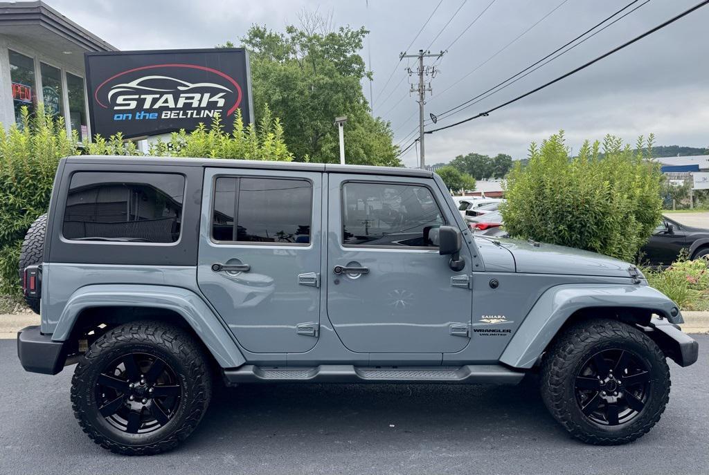 used 2014 Jeep Wrangler Unlimited car, priced at $18,970