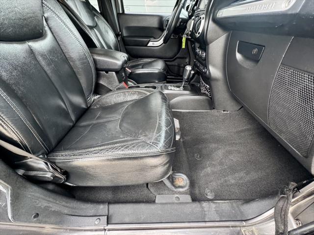 used 2014 Jeep Wrangler Unlimited car, priced at $14,870
