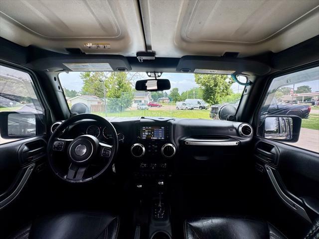 used 2014 Jeep Wrangler Unlimited car, priced at $14,870