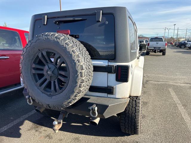 used 2018 Jeep Wrangler JK Unlimited car, priced at $15,500