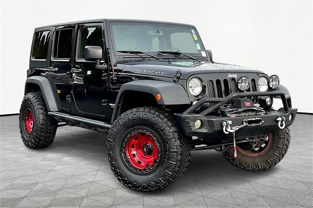 used 2015 Jeep Wrangler Unlimited car, priced at $22,500