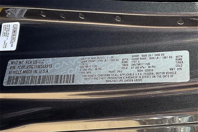 new 2025 Jeep Wrangler car, priced at $44,721