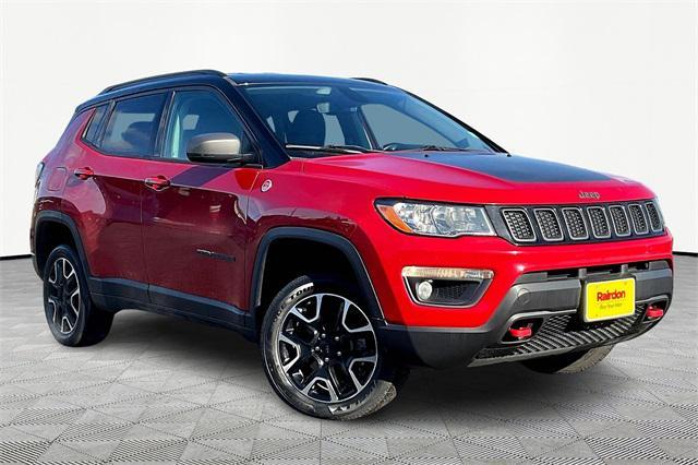 used 2020 Jeep Compass car, priced at $17,000