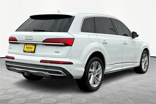 used 2021 Audi Q7 car, priced at $29,000