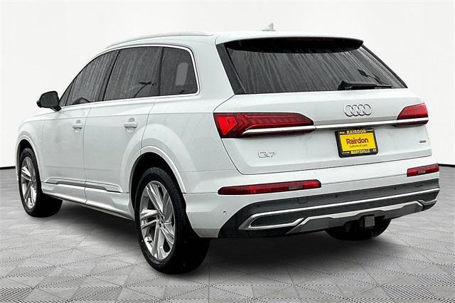 used 2021 Audi Q7 car, priced at $29,000