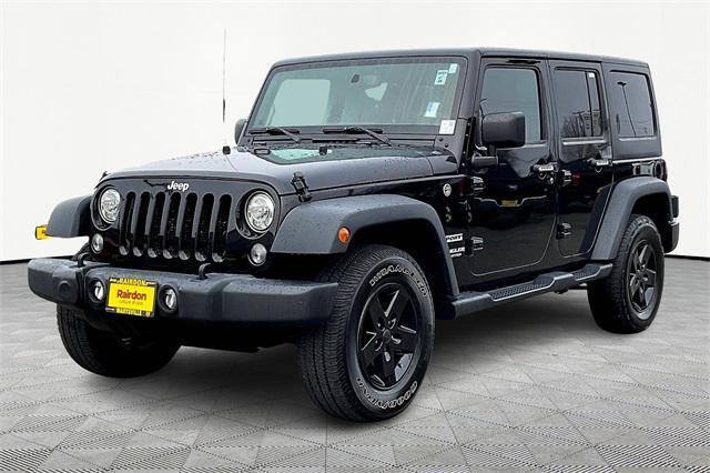 used 2017 Jeep Wrangler Unlimited car, priced at $17,500