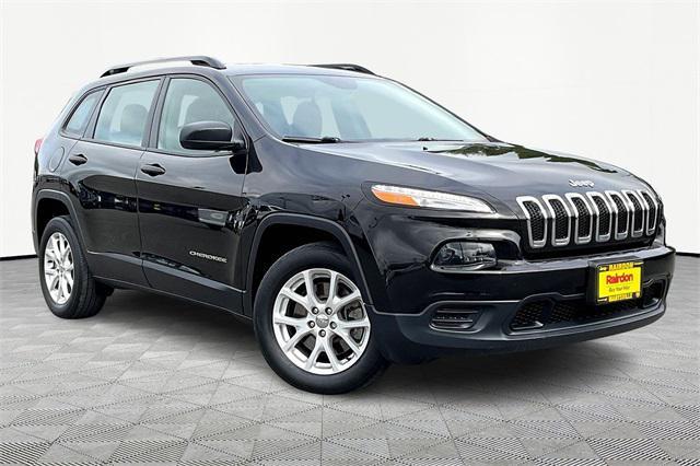 used 2016 Jeep Cherokee car, priced at $10,000