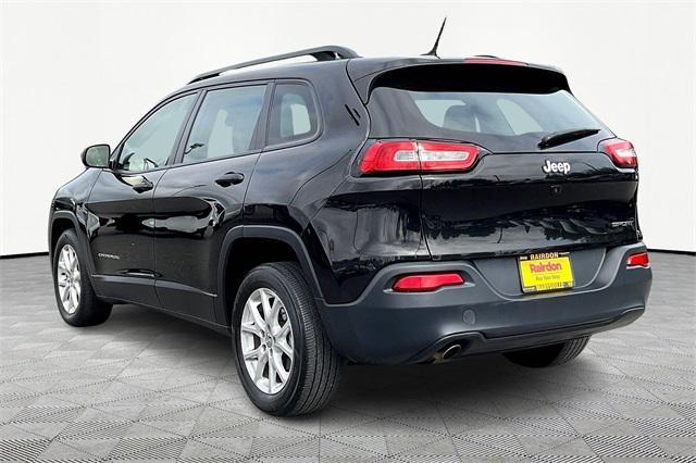 used 2016 Jeep Cherokee car, priced at $10,000