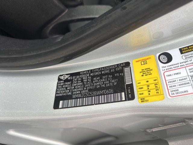 used 2011 MINI Cooper S Countryman car, priced at $7,500