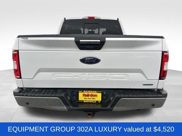 used 2018 Ford F-150 car, priced at $20,000