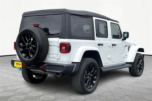 used 2022 Jeep Wrangler Unlimited 4xe car, priced at $33,500