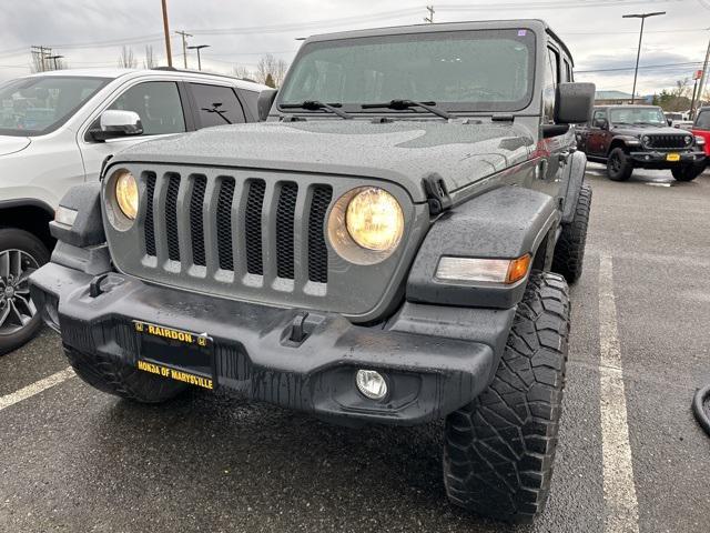 used 2019 Jeep Wrangler Unlimited car, priced at $25,000