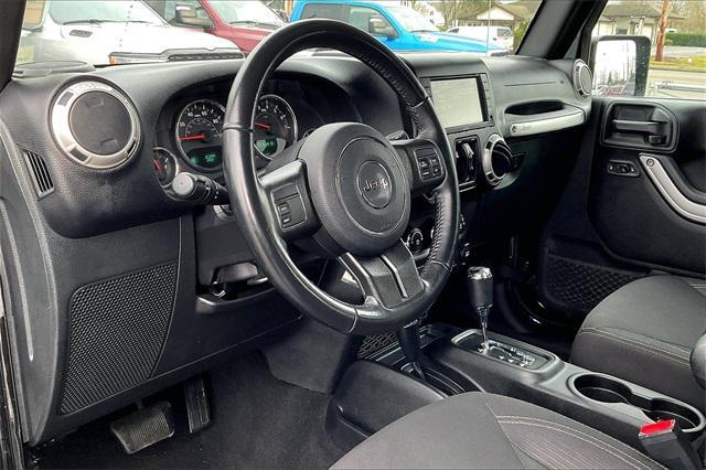 used 2018 Jeep Wrangler JK Unlimited car, priced at $21,000